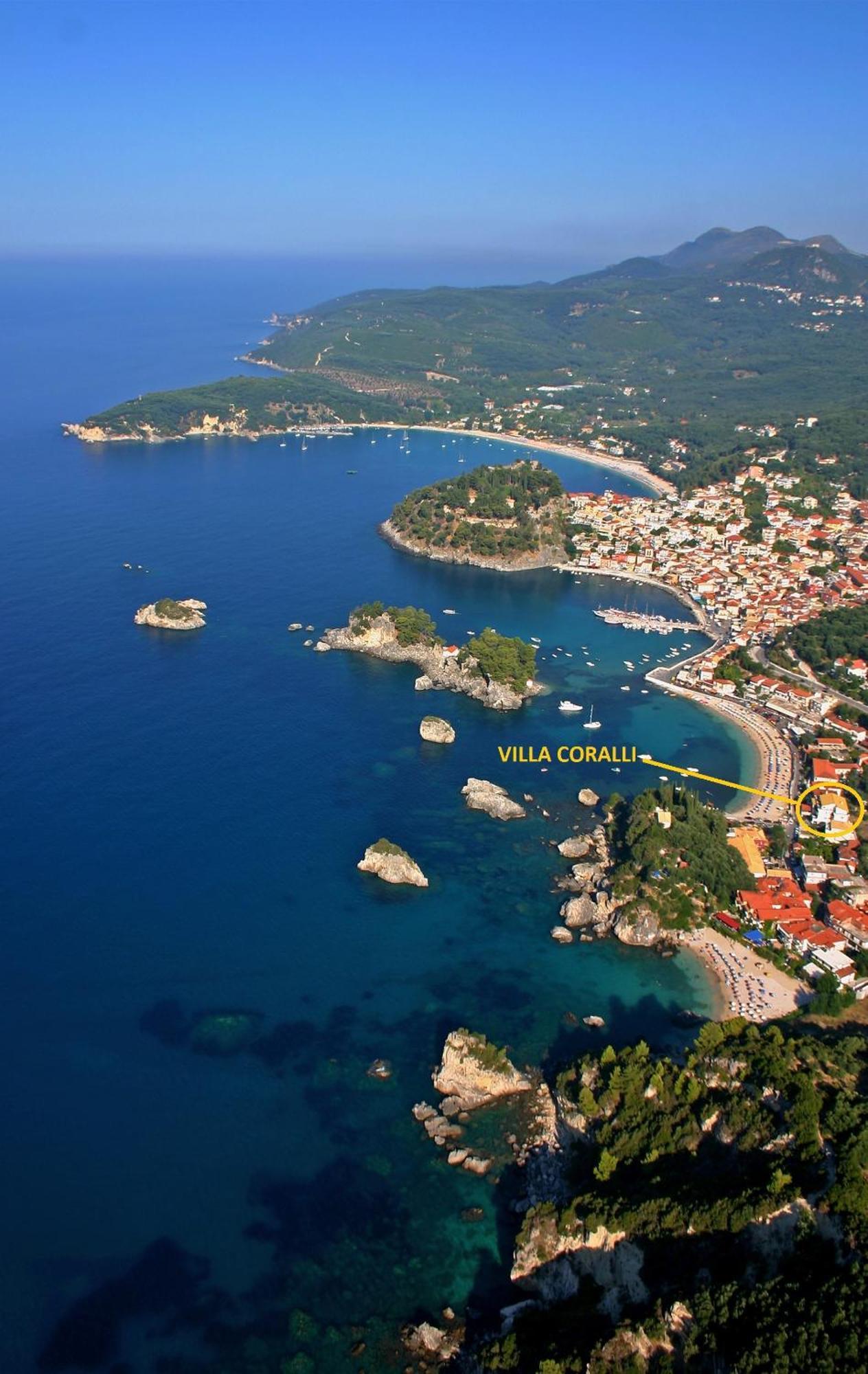 Villa Coralli Parga Exteriér fotografie